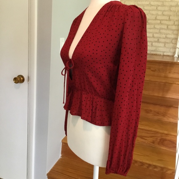 REFORMATION RUFFLE TOP - Picture 4 of 10